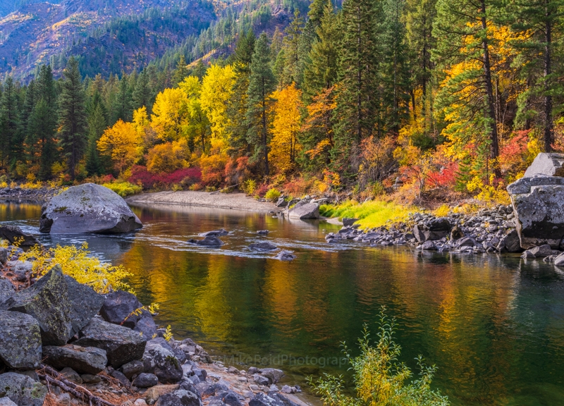 Fall Colors in Tumwater Canyon