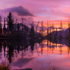 Horseshoe Lake Infinity Sunrise Reflection