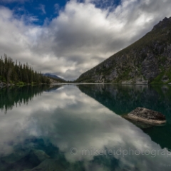 Colchuck Lake Clouds Moving In To order a print please email me at  Mike Reid Photography