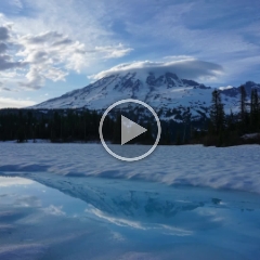 Rainier Cloudscape Timelapse Video To order a print please email me at  Mike Reid Photography