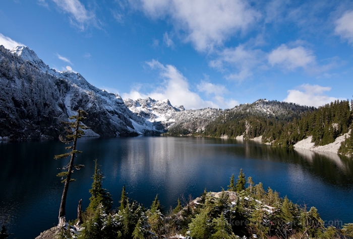 Beautiful Day at Snow Lake 