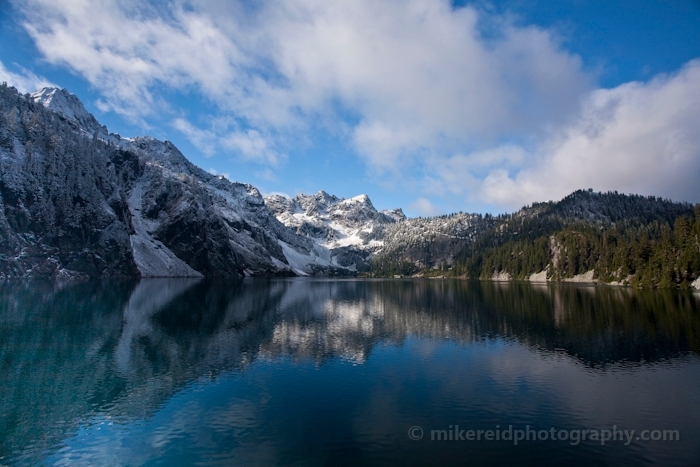 Blue Lake Reflection