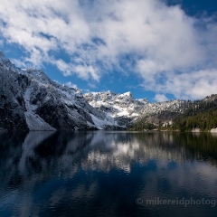 Reflected Snow Lake To order a print please email me at  Mike Reid Photography : snow lake, alpine lake, alpental, washington, hiking, manning, snow, lake, mountains, northwest, hiking washington