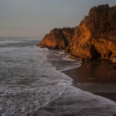 Rocky Prominence Coast To order a print please email me at  Mike Reid Photography : washington coast, oregon coast, washington beaches, oregon beaches, shi shi beach, second beach, cannon beach, seaside, sunset, sunrise, tidepools, reflections