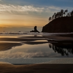 Second Beach Washington Beaches Colors Sunset To order a print please email me at  Mike Reid Photography : washington coast, oregon coast, washington beaches, oregon beaches, shi shi beach, second beach, cannon beach, seaside, sunset, sunrise, tidepools, reflections