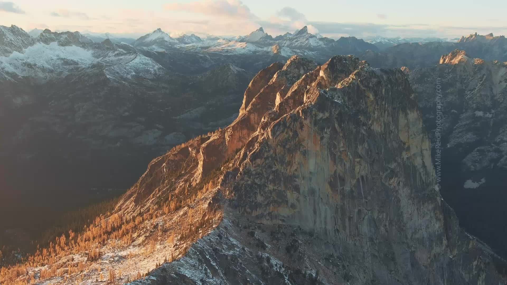 Washington Pass Aerial Video