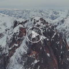 Early Winter Spires End of Winter Aerial Video.mp4