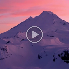 Mount Baker and Table Mountain Sunset Drone Video Inspire 2 X5S.mp4