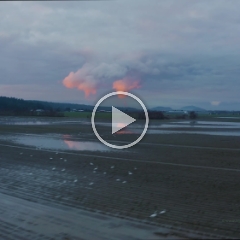 Skagit Sunset Anacortes Refinery Clouds.mp4