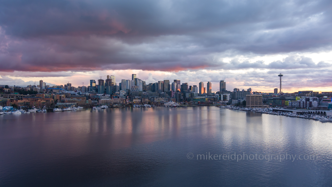 Over Seattle Downtown Grays Golden Light.jpg 