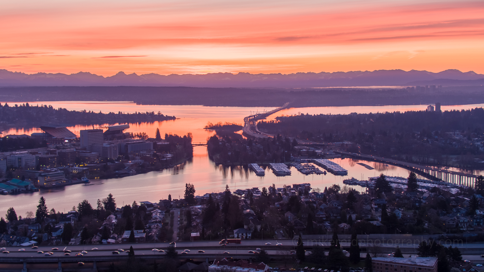 Seattle Aerial Photography Capitol Hill to Bellevue Sunrise #seattle #dronephotography #dronevideo #aerial #aerialphotography #aerialvideo #northwest #washingtonstate