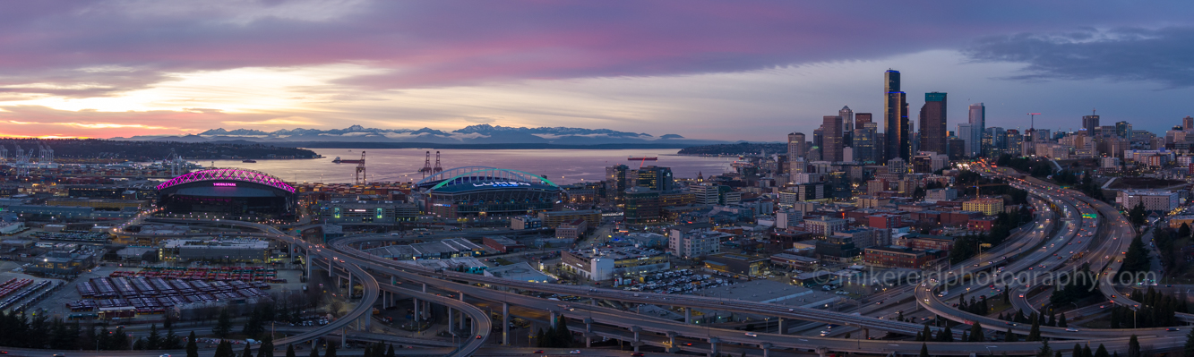 Seattle City Sunset Panorama Drama.jpg 