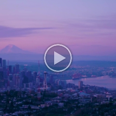 Aerial Seattle and Eastside Sunrise Video Beautiful Aerial Video views over Seattle at sunrise or sunset. #seattle #dronephotography #dronevideo #aerial #aerialphotography #aerialvideo #northwest...