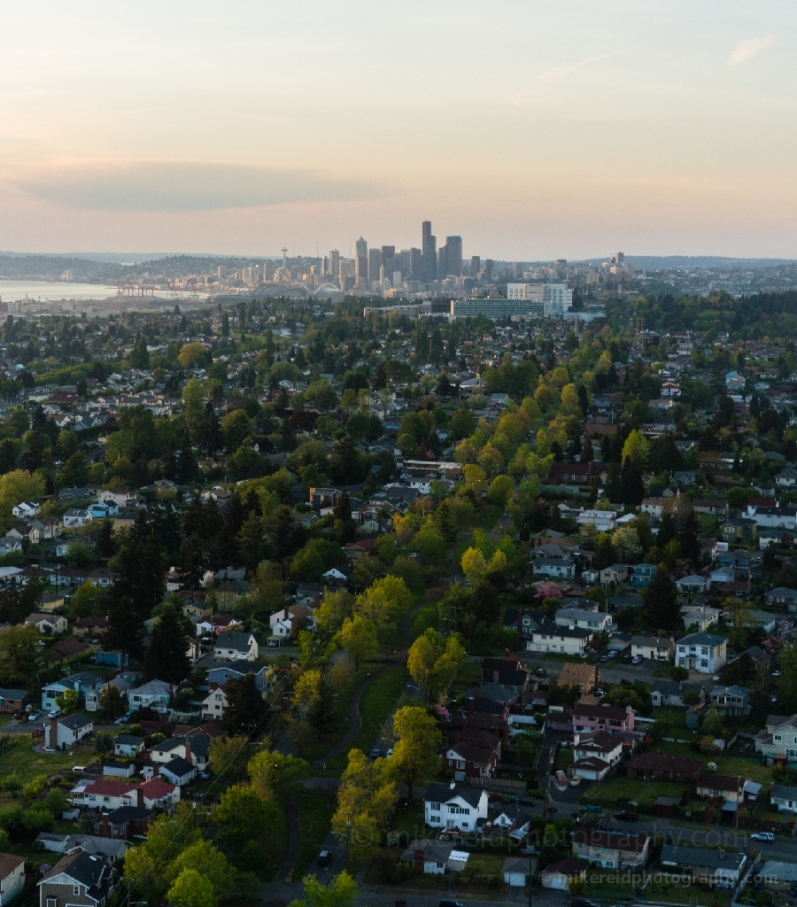 Aerial Greenway to Seattle