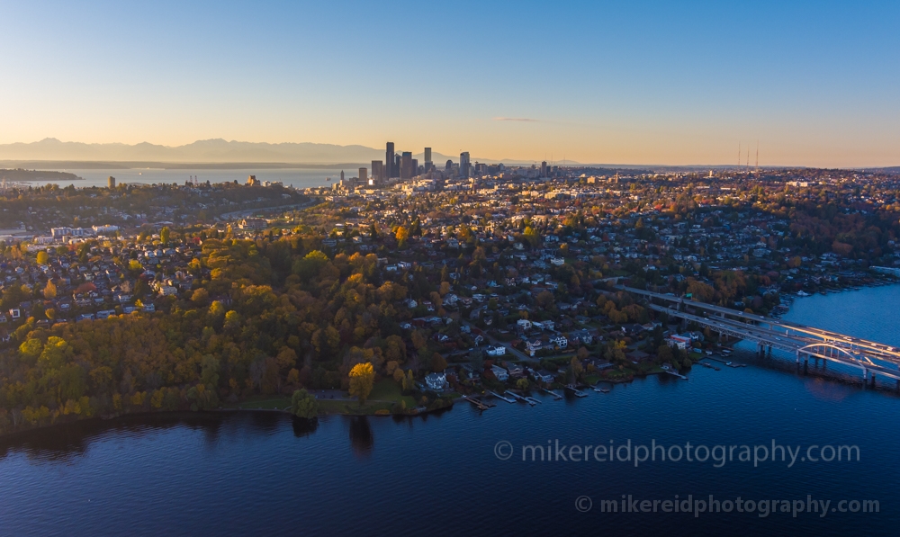 Over Seattle and Lake Washington Fall Colors.jpg
