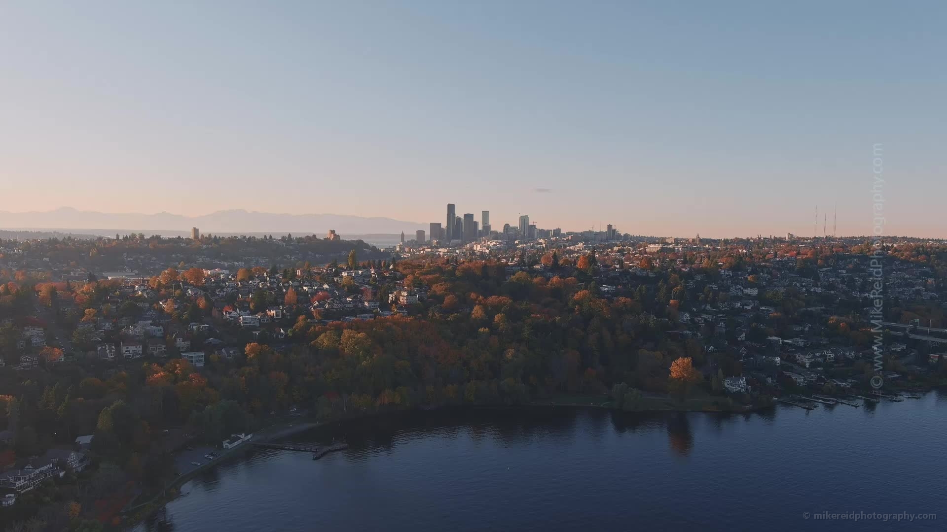 Seattle Lake Washington Fall