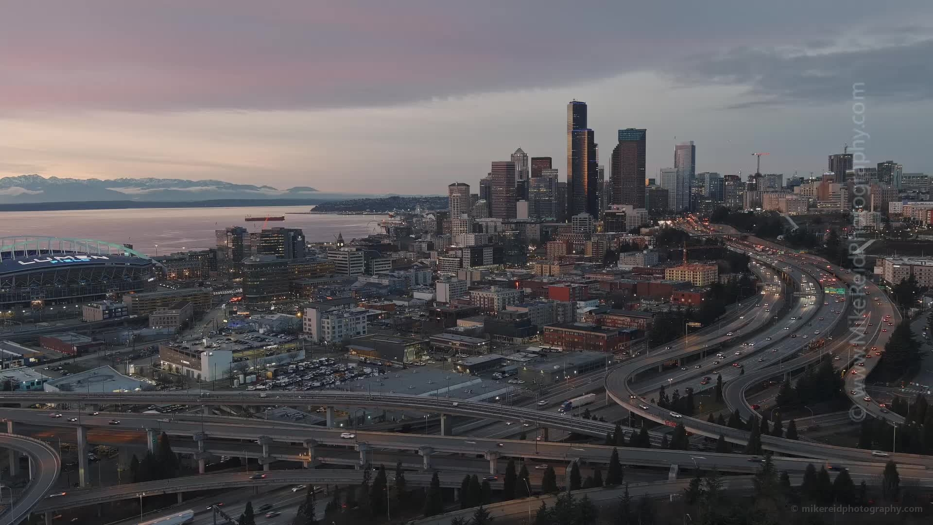 Seattle Sunset Motion