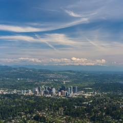 Bellevue Aerial Photography To order a print please email me at  Mike Reid Photography : seattle, sky view observatory, svo, zeiss lenses, columbia center, urban, sunrise, fog, sunset, puget sound, elliott bay, space needle, northwest, washington, Mount rainier, Mount Baker, aerial, a7r, a7r2, seattle aerial photography, northwest aerial photography, university of washington, alki, seattle photography