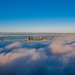 Over Seattle City in the Cloud Aerial Photography  #seattle #dronephotography #dronevideo #aerial #aerialphotography #aerialvideo #northwest #washingtonstate To order a print please email me at  Mike Reid Photography : seattle, sky view observatory, svo, zeiss lenses, columbia center, urban, sunrise, fog, sunset, puget sound, elliott bay, space needle, northwest, washington, rainier, aerial, a7r, alr2, seattle aerial photography, northwest aerial photography, university of washington, alki, seattle photography
