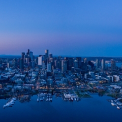 Over Seattle Cityscape and Rainier Panorama Sunrise Aerial Photography  #seattle #dronephotography #dronevideo #aerial #aerialphotography #aerialvideo #northwest #washingtonstate To order a print please email me at  Mike Reid Photography : seattle, sky view observatory, svo, zeiss lenses, columbia center, urban, sunrise, fog, sunset, puget sound, elliott bay, space needle, northwest, washington, rainier, aerial, a7r