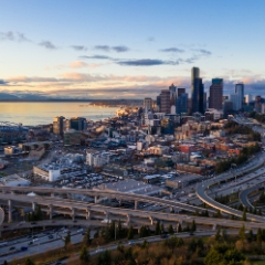Over Seattle Downtown and Beacon Hill Freeways  #seattle #dronephotography #dronevideo #aerial #aerialphotography #aerialvideo #northwest #washingtonstate To order a print please email me at  Mike Reid Photography : seattle, sky view observatory, svo, zeiss lenses, columbia center, urban, sunrise, fog, sunset, puget sound, elliott bay, space needle, northwest, washington, rainier, aerial, a7r, alr2, seattle aerial photography, northwest aerial photography, university of washington, alki, seattle photography, lake union, gasworks, queen anne