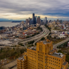 Over Seattle Downtown and Beacon Hill  #seattle #dronephotography #dronevideo #aerial #aerialphotography #aerialvideo #northwest #washingtonstate To order a print please email me at  Mike Reid Photography : seattle, sky view observatory, svo, zeiss lenses, columbia center, urban, sunrise, fog, sunset, puget sound, elliott bay, space needle, northwest, washington, rainier, aerial, a7r, alr2, seattle aerial photography, northwest aerial photography, university of washington, alki, seattle photography, lake union, gasworks, queen anne