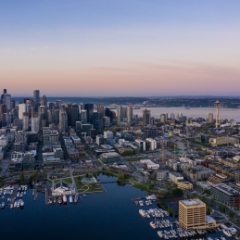Over Seattle Downtown and Space Needle Aerial Drone Morning Light  #seattle #dronephotography #dronevideo #aerial #aerialphotography #aerialvideo #northwest #washingtonstate To order a print please email me at  Mike Reid Photography : seattle, sky view observatory, svo, zeiss lenses, columbia center, urban, sunrise, fog, sunset, puget sound, elliott bay, space needle, northwest, washington, rainier, aerial, a7r, alr2, seattle aerial photography, northwest aerial photography, university of washington, alki, seattle photography