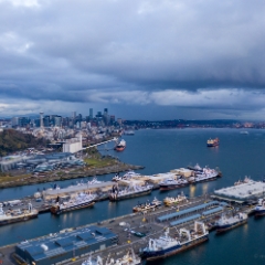 Over Seattle Pier 90 and Downtown  #seattle #dronephotography #dronevideo #aerial #aerialphotography #aerialvideo #northwest #washingtonstate To order a print please email me at  Mike Reid Photography : seattle, sky view observatory, svo, zeiss lenses, columbia center, urban, sunrise, fog, sunset, puget sound, elliott bay, space needle, northwest, washington, rainier, aerial, a7r, alr2, seattle aerial photography, northwest aerial photography, university of washington, alki, seattle photography