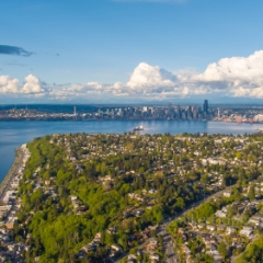 Over West Seattle Downtown Aerial Photography.jpg