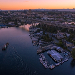 Seattle Aerial Photography Above Lake Union Heading to the Freeway Bridge  #seattle #dronephotography #dronevideo #aerial #aerialphotography #aerialvideo #northwest #washingtonstate To order a print please email me at  Mike Reid Photography : dji mavic pro 2