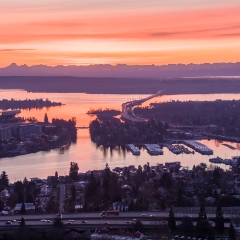 Seattle Aerial Photography Capitol Hill to Bellevue Sunrise.jpg