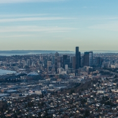 Seattle Aerial Photography Cityscape To order a print please email me at  Mike Reid Photography
