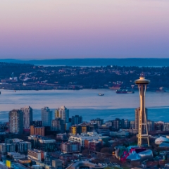 Seattle Aerial Photography Space Needle and Elliott Bay  #seattle #dronephotography #dronevideo #aerial #aerialphotography #aerialvideo #northwest #washingtonstate To order a print please email me at  Mike Reid Photography : seattle, sky view observatory, svo, zeiss lenses, columbia center, urban, sunrise, fog, sunset, puget sound, elliott bay, space needle, northwest, washington, rainier, aerial, a7r, seattle aerial photography, northwest aerial photography, university of washington, alki, seattle photography