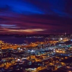Seattle Aerial Sodo Sunset.jpg