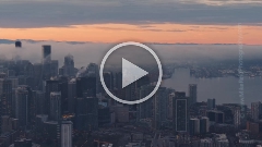 Seattle Downtown Fog Feb6.mp4