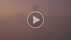 Seattle Space Needle Emerging From the Fog at Sunrise Video.mp4