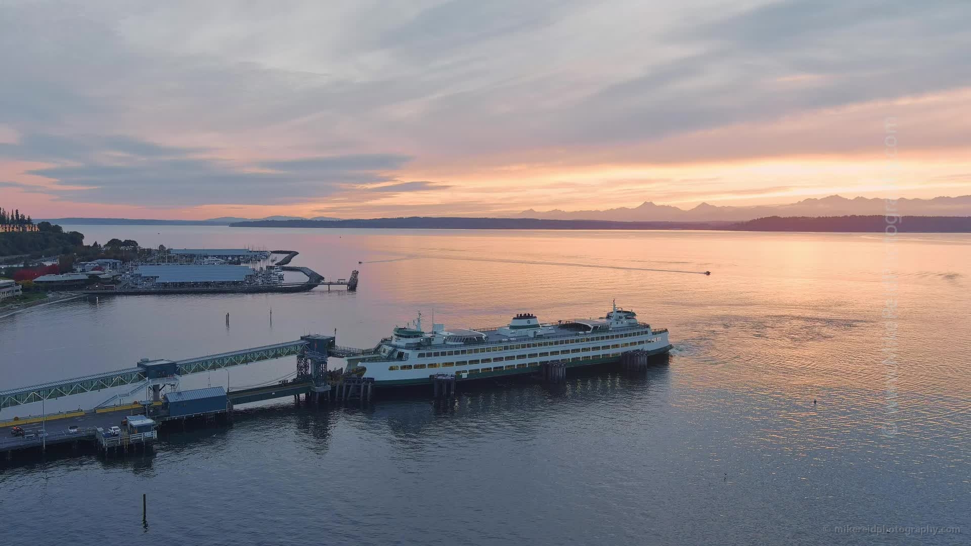 Edmonds Ferry Sunset