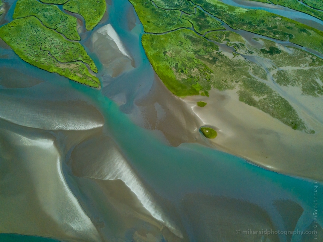 Northwest Aerial Photography Green Flow