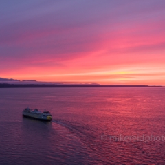 Aerial Edmonds Sunset Aerial Photography Ferry to Whidbey Island.jpg