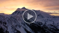 Aerial Mount Shuksan Sunrise Video.mp4