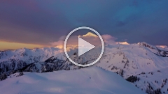Aerial Over Huntoon Point and Mount Baker Video.mp4