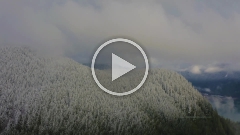 Baker Lake Up the Snow Line Drone Video.mp4