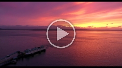 Edmonds Ferry Sunset Drone Video.mp4