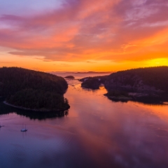Northwest Aerial Photography Deception Pass Bridge Sunset To order a print please email me at  Mike Reid Photography : seattle, sky view observatory, svo, zeiss lenses, columbia center, urban, sunrise, fog, sunset, puget sound, elliott bay, space needle, northwest, washington, rainier, aerial, a7r, alr2, seattle aerial photography, northwest aerial photography, university of washington, alki, seattle photography, mukilteo, deception pass, whidbey island