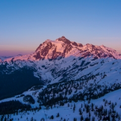 Northwest Aerial Photography Mount Shuksan Sunset.jpg