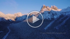 Over Highway 20 and Washington Pass December Drone Video.mp4