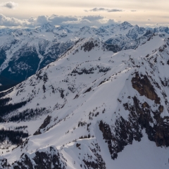 Over the north Cascades Silver Star and Kangaroo Peak to Liberty Bell Panorama Aerial Photography.jpg