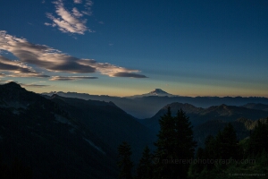 Mount Adams Sunset