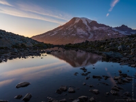 Mount Rainier Photography Dusk Tarn Reflection.jpg The Reflection Lakes area of Mount Rainier National Park has abundant opportunities to capture clear reflections of the Mountain. Contact me for custom...