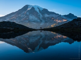 Mount Rainier Photography Misty Tarn Reflection.jpg